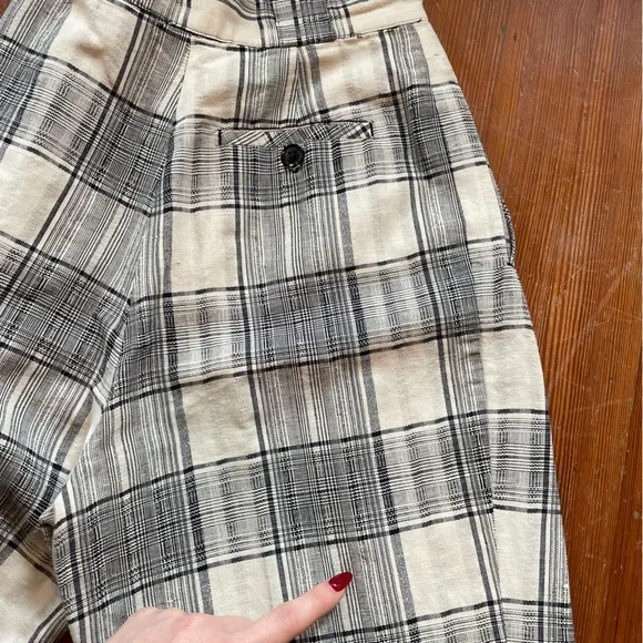 Vintage Bill Blass Checkered Trousers - Picture 7 of 8